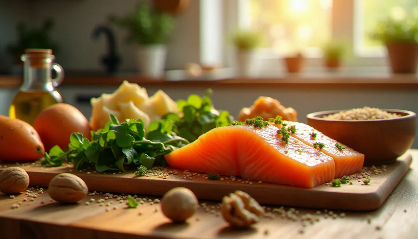 Aliments anti-inflammatoires recommandés pour les femmes endomorphes afin de soutenir la sensibilité à l'insuline et l'équilibre hormonal féminin
